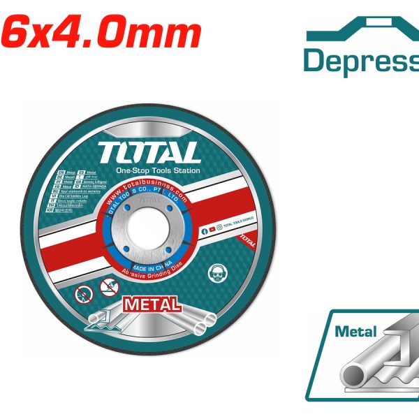 TOTAL ΔΙΣΚΟΣ ΛΕΙΑΝΣΕΩΣ ΜΕΤΑΛΛΟΥ 76mm X 4mm ΓΙΑ TAGLI76017 (TAC30276)