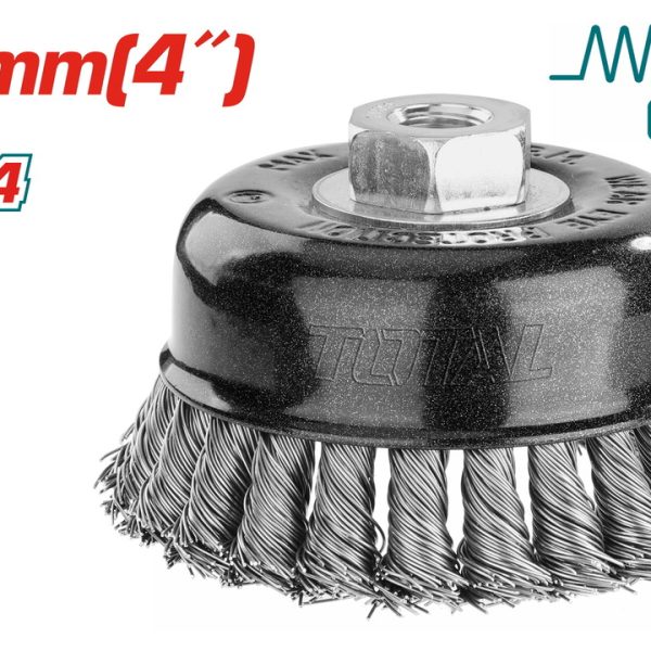 TOTAL ΕΠΑΓΓΕΛΜΑΤΙΚΗ ΣΥΡΜ/ΡΤΣΑ ΤΡΟΧΟΥ ΚΑΜΠΑΝΑ ΠΛΕΚΤΗ 100mm (TAC32045)