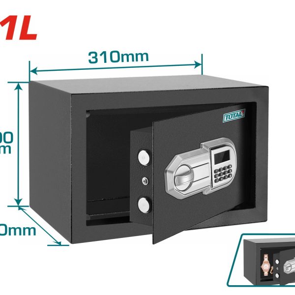 TOTAL ΗΛΕΚΤΡΟΝΙΚΟ ΧΡΗΜΑΤΟΚΙΒΩΤΙΟ 11Lit (TESF2001)