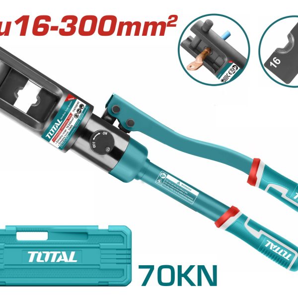 TOTAL ΥΔΡΑΥΛΙΚΗ ΠΡΕΣΑ ΑΚΡΟΔΕΚΤΩΝ Cu 16-240mm2 (THCT0240)