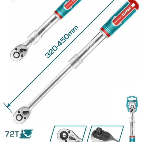 TOTAL ΕΠΑΓΓ. ΚΑΣΤΑΝΙΑ ΠΤΥΣΣΟΜΕΝΗ 1/2" / 72T (THT106128L)