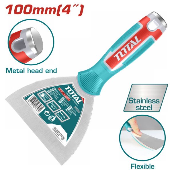 TOTAL ΣΠΑΤΟΥΛΑ 100mm (THT831006)