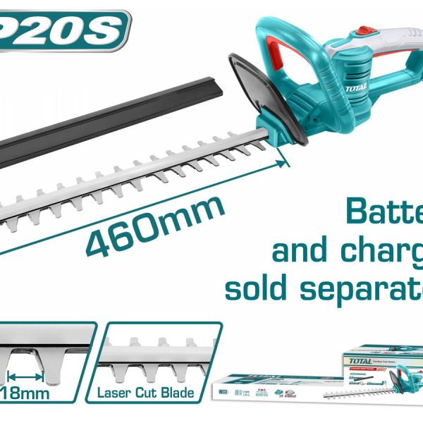 TOTAL ΕΠΑΓΓ. ΨΑΛΙΔΙ ΜΠΟΡΝΤΟΥΡΑΣ ΜΠΑΤ. Li-ion 20V ΧΩΡΙΣ ΜΠΑΤΑΡΙΑ & ΦΟΡΤΙΣΤΗ (THTLI20018)