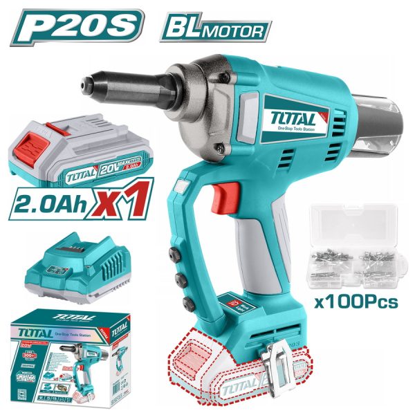 TOTAL ΕΠΑΓΓΕΛΜΑΤΙΚΟΣ ΠΡΙΤΣΙΝΑΔΟΡΟΣ ΜΠΑΤ. Li-ion 20V / 2Ah / 1 ΜΠΑΤ (TRTLI20051)