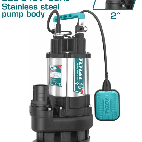 TOTAL ΥΠΟΒΡΥΧΙΑ ΑΝΤΛΙΑ ΛΥΜΑΤΩΝ ΙΝΟΧ Β.Τ 1.100W (TWP7110016)