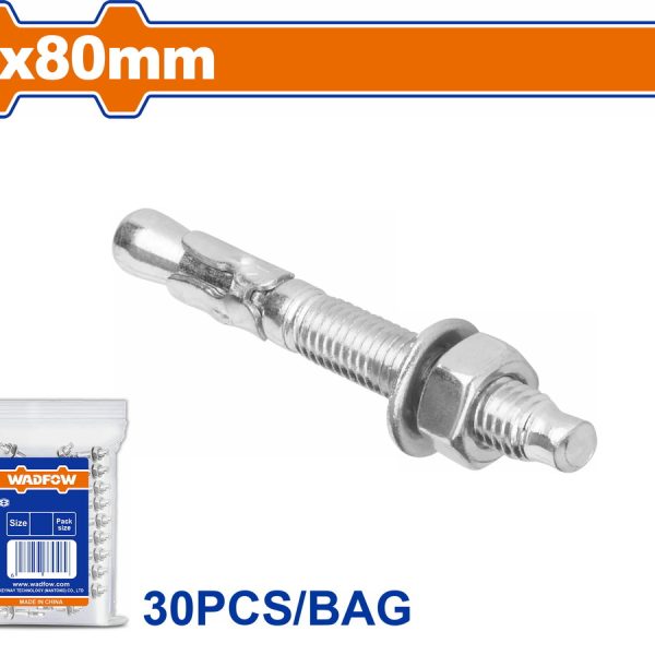 WADFOW ΒΙΣΜΑΤΑ ΜΕΤΑΛΛΙΚΑ ΓΑΛΒ. EXPRESS 8 Χ 80 30ΤΕΜ (WDQ2928)