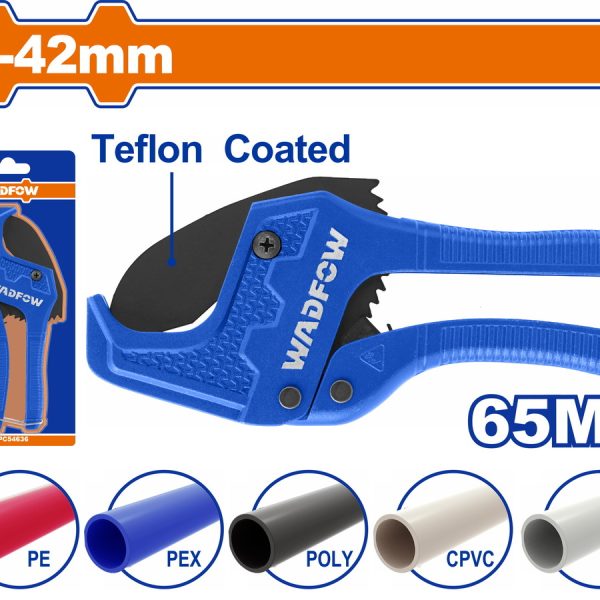 WADFOW ΚΟΦΤΗΣ ΠΛΑΣΤΙΚΩΝ ΣΩΛΗΝΩΝ 203mm / 3-42mm (WPC54642)