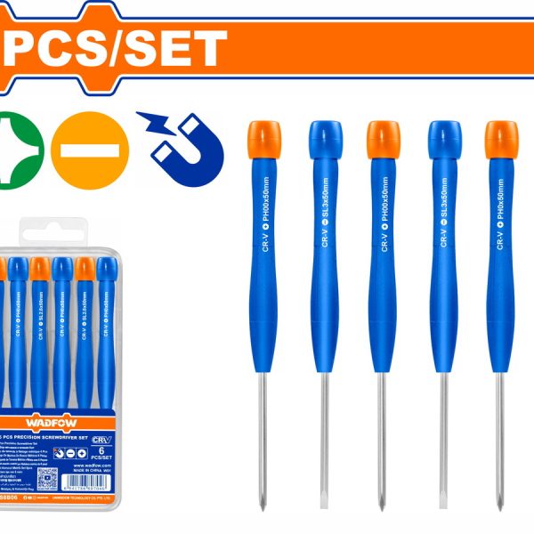 WADFOW ΣΕΤ ΚΑΤΣΑΒΙΔΙΑ ΗΛΕΚΤΡΟΝΙΚΩΝ 6ΤΕΜ (WSS2B06)