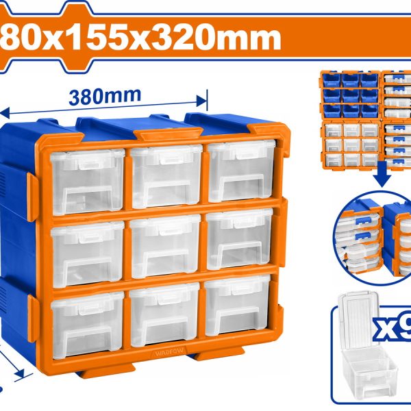 WADFOW ΣΥΡΤΑΡΙΕΡΑ ΑΠΟΘΗΚΕΥΣΗΣ 380Χ155Χ320mm (WTB8331)