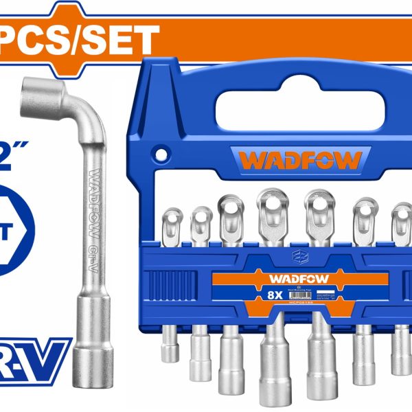 WADFOW ΣΕΤ ΓΩΝΙΑΚΑ ΣΩΛΗΝΩΤΑ 8ΤΕΜ (WTH4208)