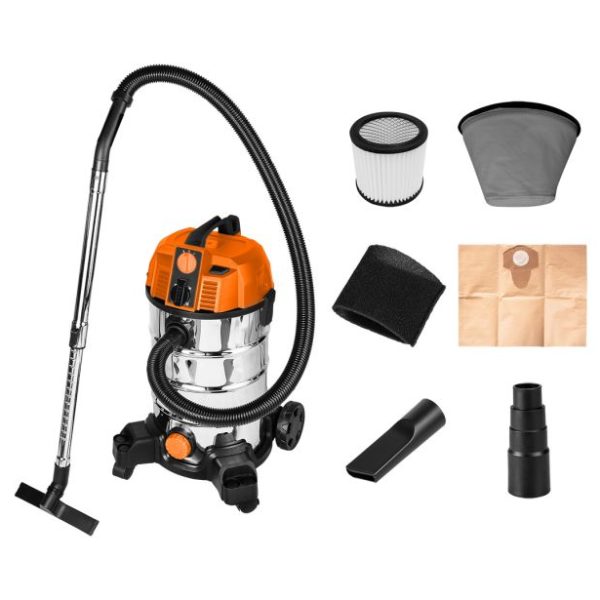 Σκούπα υγρών και στερεών NEO TOOLS 1600W 35L, μοντέλο 04-739