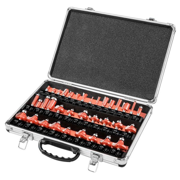 GRAPHITE Φρέζες ρούτερ 8mm σετ 35τεμ 56H240