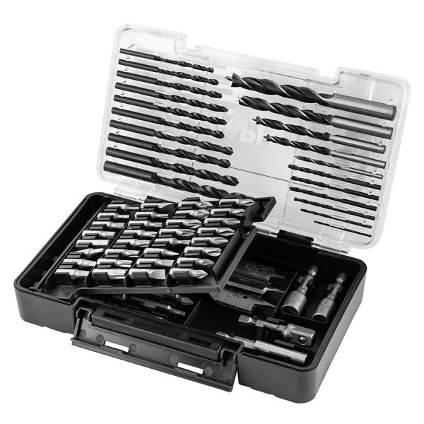 GRAPHITE Μύτες και τρυπάνια σετ 66τεμ 56H619
