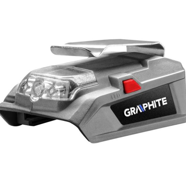 Φακός-φορτιστής USB GRAPHITE 58G025 με κλιπ ζώνης