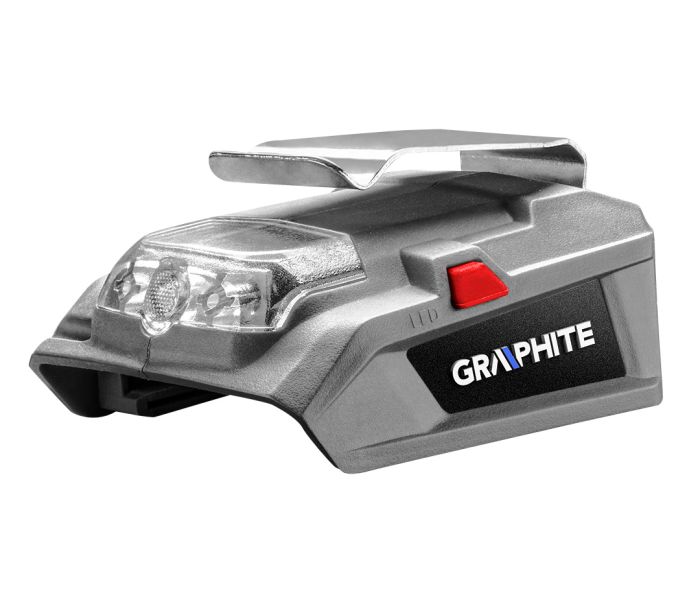 Φακός-φορτιστής USB GRAPHITE 58G025 με κλιπ ζώνης