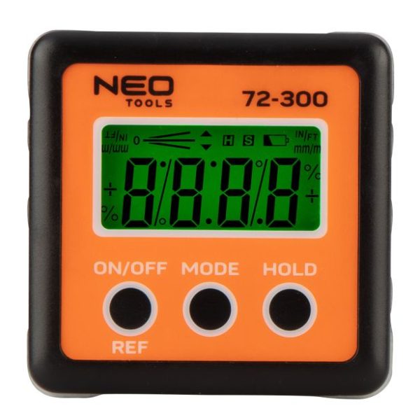NEO TOOLS Μετρητής κλίσεων ψηφιακός 72-300