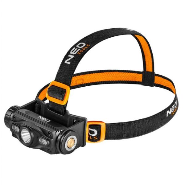 NEO TOOLS Επαναφορτιζόμενος Φακός Κεφαλής LED 1000 lumens 99-028