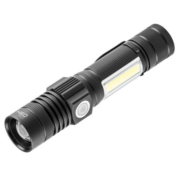 NEO TOOLS Φακός LED Επαναφορτιζόμενος 800 lumens 99-033