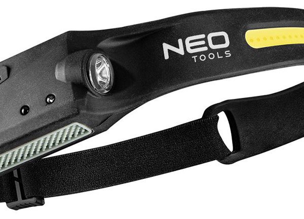 NEO TOOLS Φακός κεφαλής 2σε1 επαναφορτιζόμενος 99-097