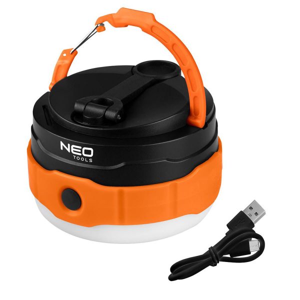 NEO TOOLS Λαμπτήρας camping επαναφορτιζόμενος 500Lumens 99-118