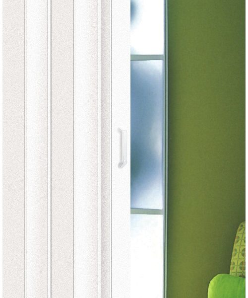 Inox Kiss Πόρτα PVC 91x220cm Λευκό Χρώμα DO200