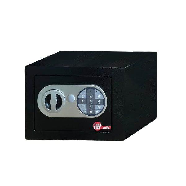 Inox Kiss Χρηματοκιβώτιο ηλεκτρονικό 23x17x17cm LOC100E