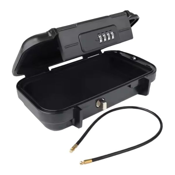 Inox Kiss Χρηματοκιβώτιο φορητό mini με συνδιασμό 24x14.5x6cm LOC720