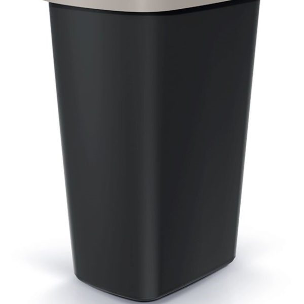 Keden κάδος απορριμμάτων Compacta Q καφέ/μαύρος 45lt NSBO45-WG5C