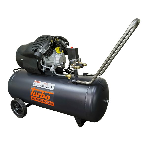 Turbo Αεροσυμπιεστής 3 HP, 100lt TRB100