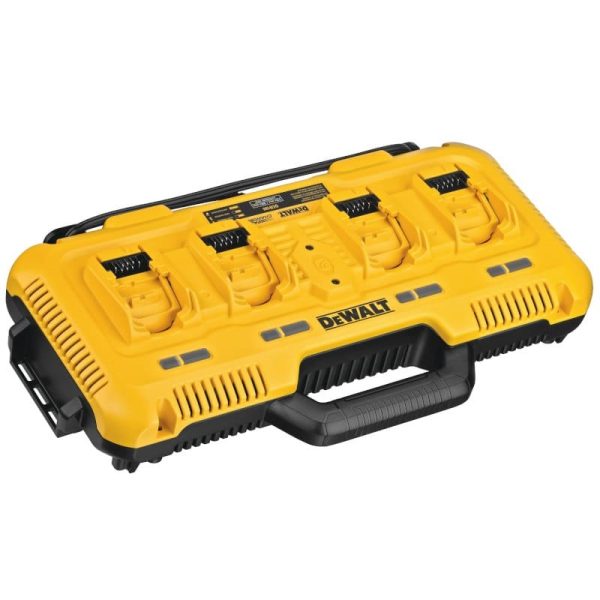 Ταχυφορτιστής DeWalt DCB104 18V τεσσάρων θέσεων φόρτισης