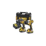 Σετ DeWalt DCK268P2T με δραπανοκατσάβιδο και παλμικό κατσαβίδι 18V, 2 μπαταρίες 5Ah Li-Ion