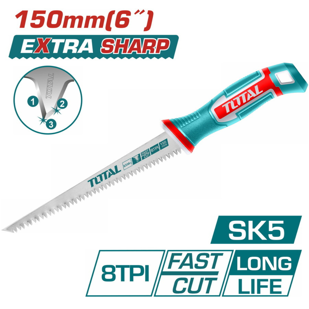THWBSW1508 Επαγγελματικό πριόνι γυψοσανίδας TOTAL 6" (150mm), μοντέλο THWBSW1508